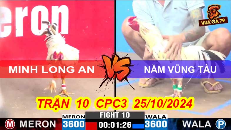 Trận 10 CPC3 25/10/2024 –Minh L.A Đối Đầu Năm Vũng Tàu