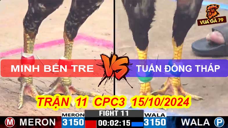 Trận 11 CPC3 15/10/2024 – Minh Long An - Tuấn Đồng Tháp