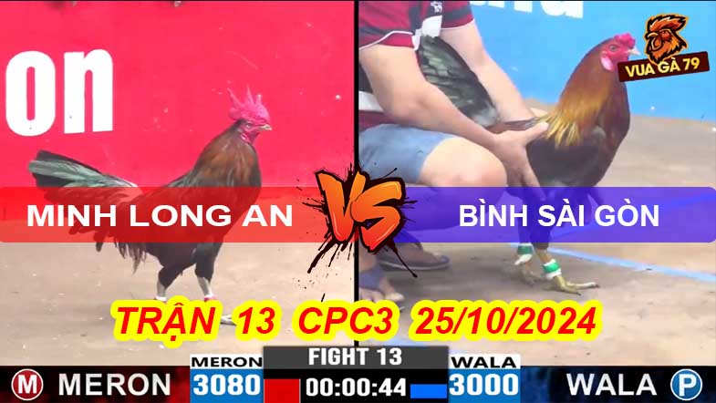 Trận 13 CPC3 25/10/2024 – Minh Long An -Bình Sài Gòn
