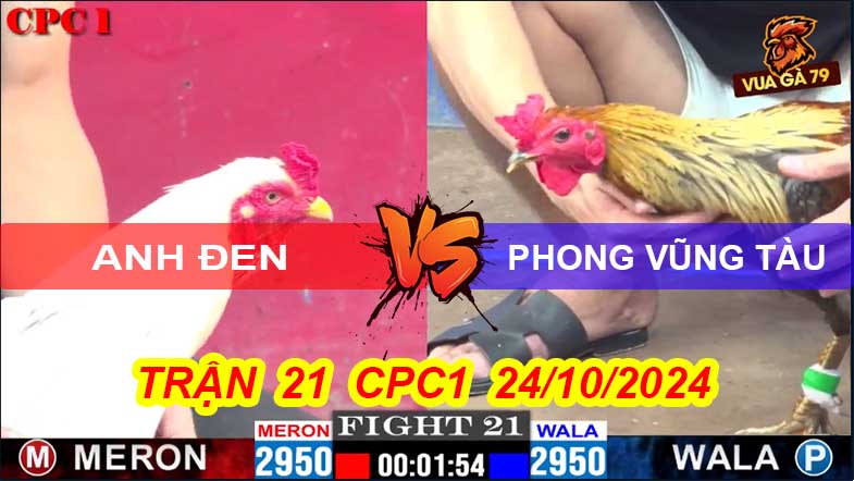 Trận 21 CPC1 24/10/2024 –Bướm A Đen Hạ Xám