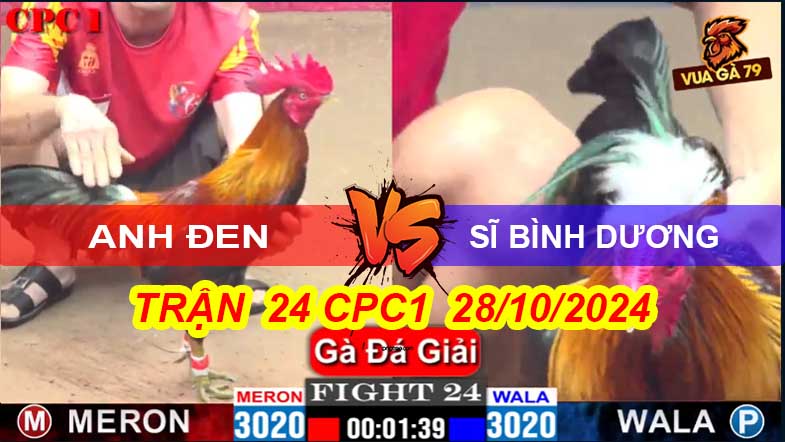 Trận 24 Giải CPC1 28/10/2024 –Anh Đen Đấu Sĩ Bình Dương