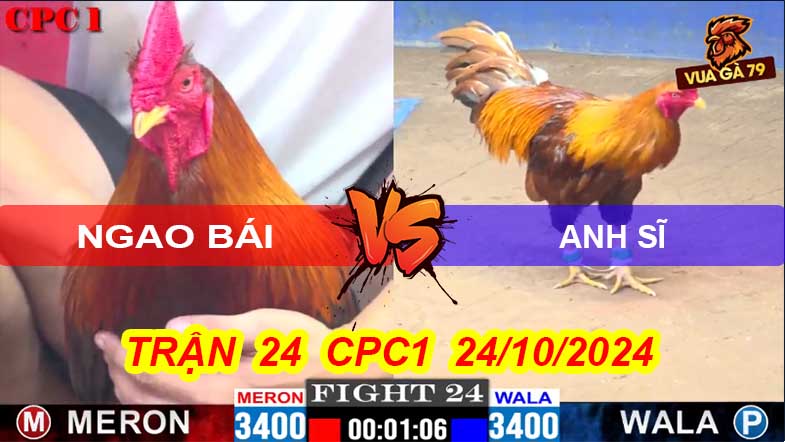 Trận 24 CPC1 24/10/2024 –Trận Hòa Ngao Bái Tức