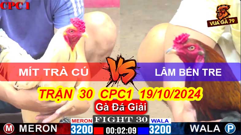 Trận 30 CPC1 Ngày 19/10/2024 – Mít Trà Cú Dành 3 Điểm