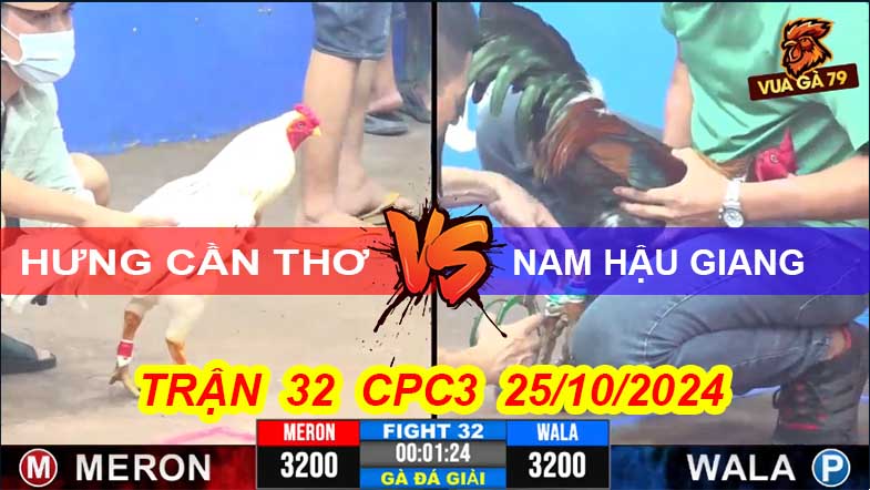 Trận 32 Giải CPC3 25/10/2024 –Nam HG Gặp Hưng Cần Thơ