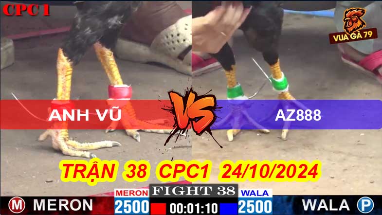 Trận 38 CPC1 24/10/2024 – Anh Vũ Bị Đá Bỏ Chạy