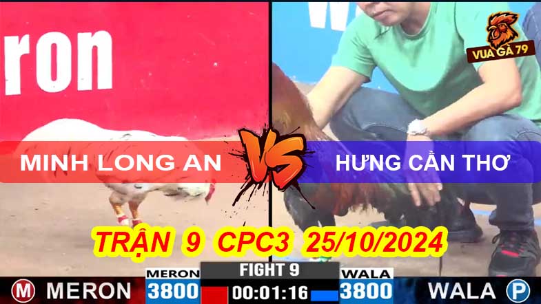 Trận 9 CPC3 25/10/2024 –Minh Long An - Hưng Cần Thơ