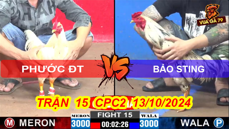 Trận 15 Giải CPC2 13/10/2024 –Bảo Sting Bị A Phước ĐT Hạ