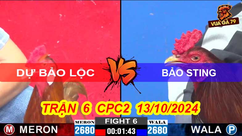 Trận 6 CPC2 13/10/2024 – Dự Bảo Lộc Xổ 500TR Bảo Sting