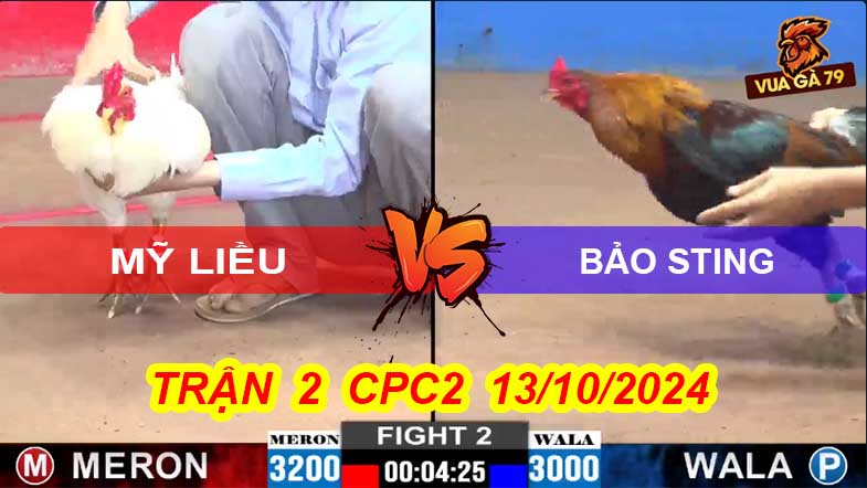 Trận 2 CPC2 13/10/2024 – Mỹ Liều Hạ Bảo Sting