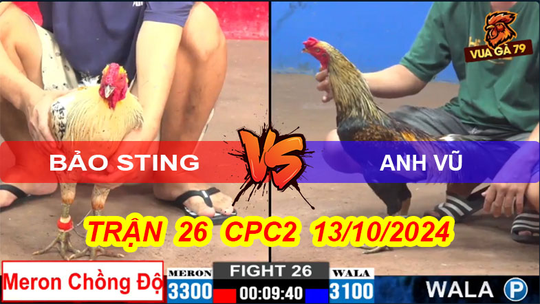 Trận 26 CPC2 13/10/2024 –Bảo Sting Chồng Độ Ăn Ngược