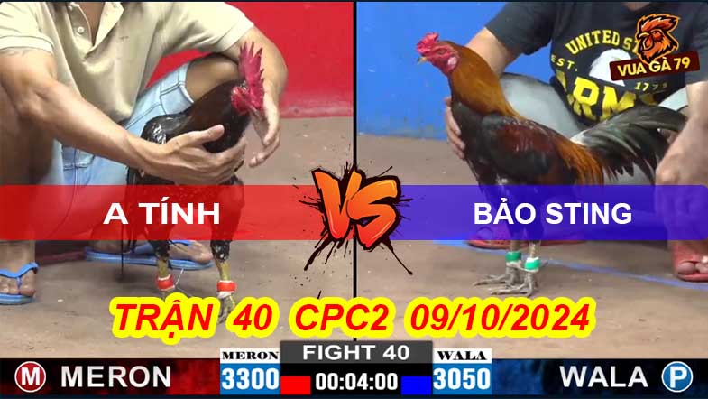 Trận 40 CPC2 09/10/2024 – Anh Tính Hạ Bảo Sting